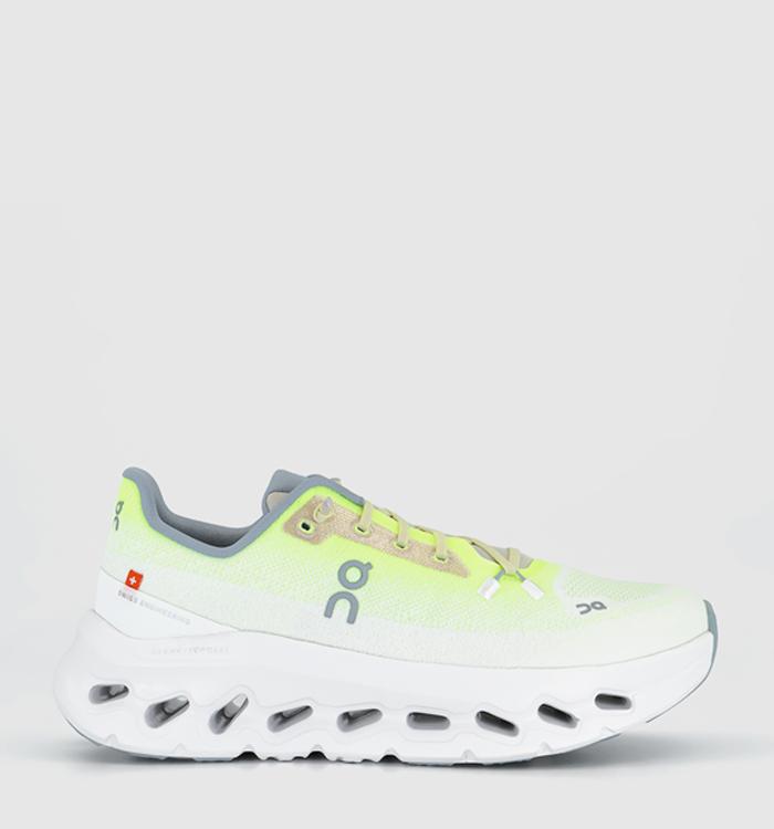 On Running Cloudtilt Trainers Lime Ivory F