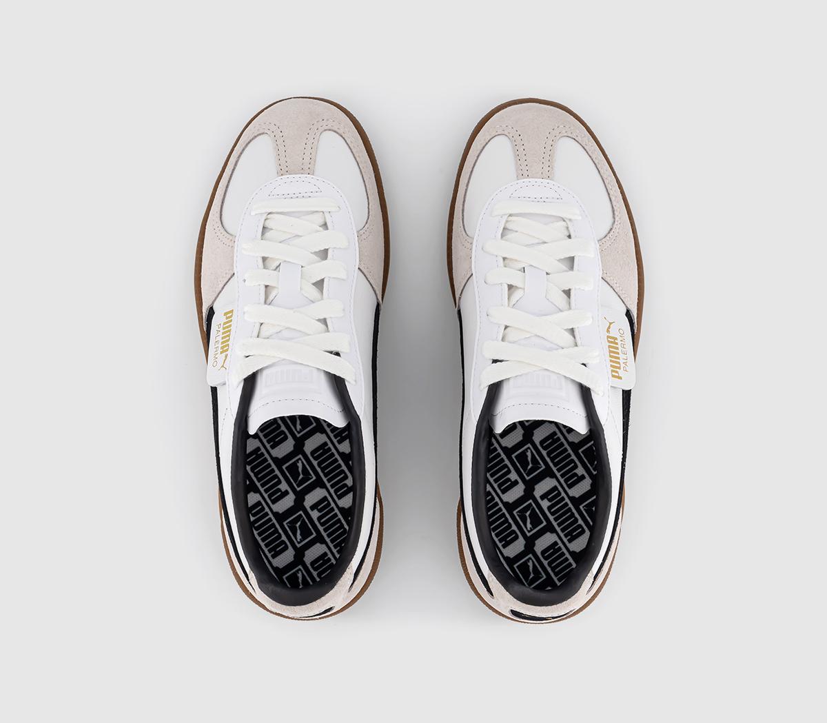 PUMAPalermo Trainers Puma White Vapor Gray
