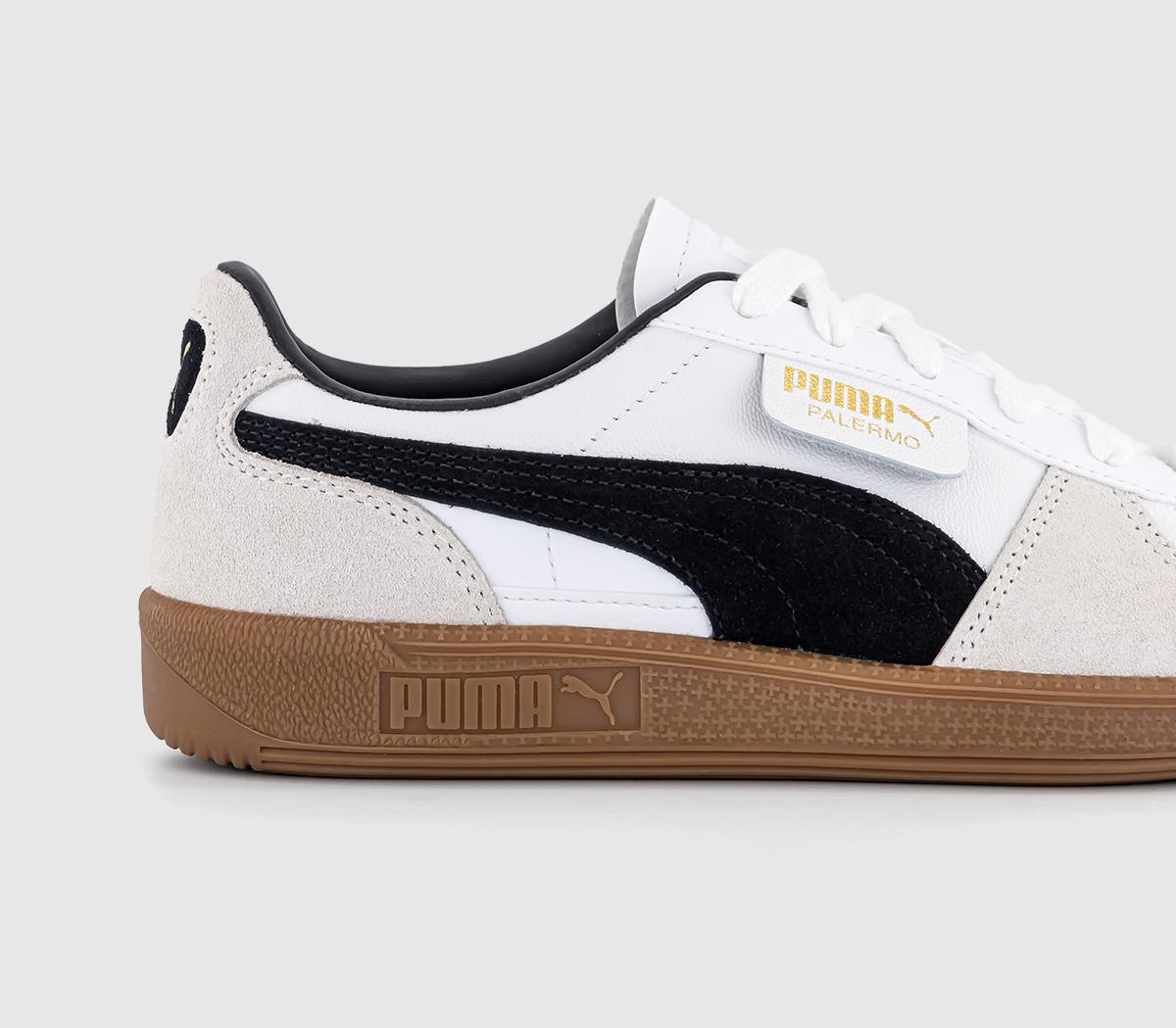 PUMAPalermo Trainers Puma White Vapor Gray