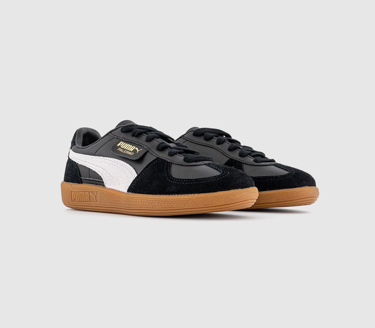 PUMA Palermo Trainers Light Gray Sugared Almond - Unisex Sports