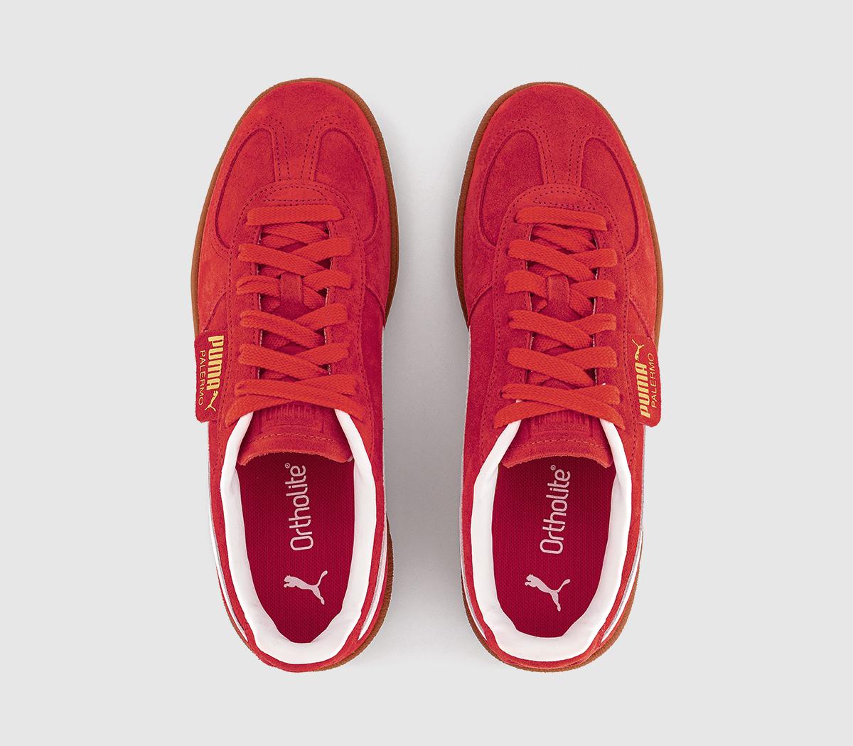 PUMAPalermo TrainersRed White