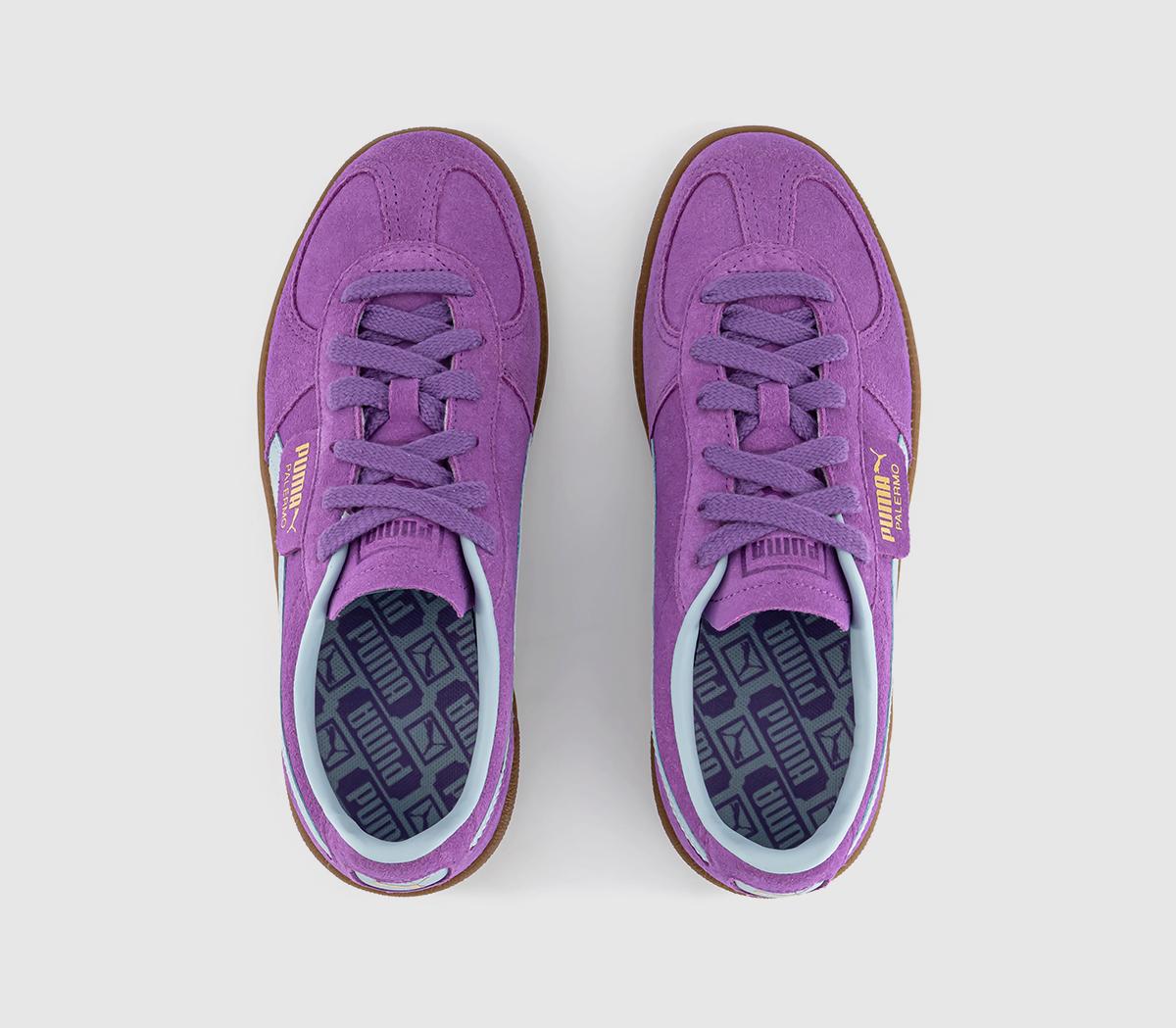 PUMAPalermo Trainers PUMAPalermo TrainersUltraviolet Turquoise Surf Gold