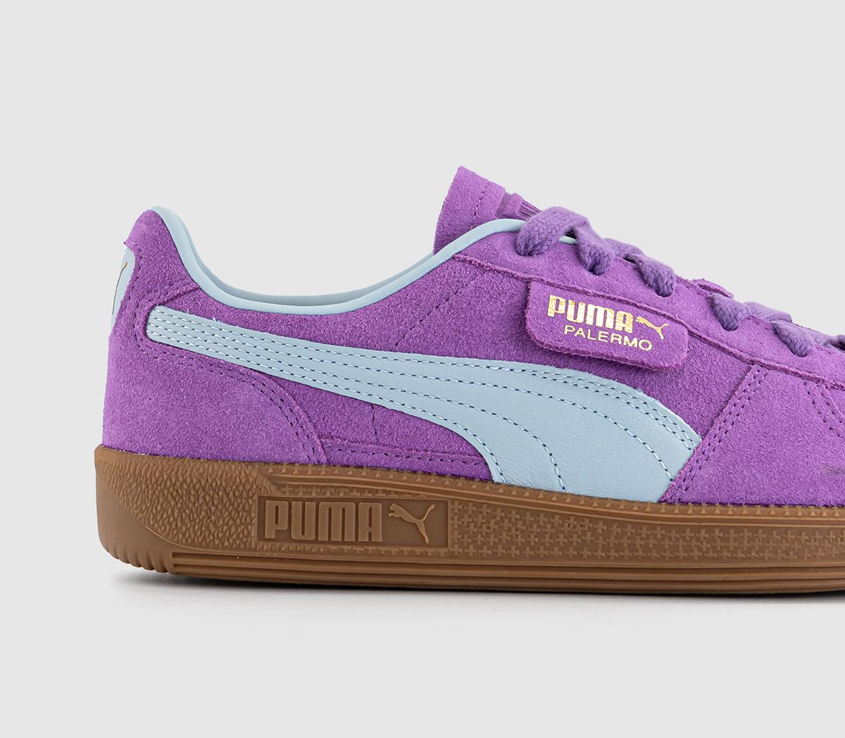 PUMAPalermo Trainers PUMAPalermo TrainersUltraviolet Turquoise Surf Gold