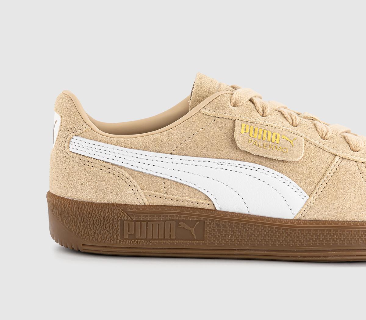 PUMAPalermo TrainersLight Sand Puma White