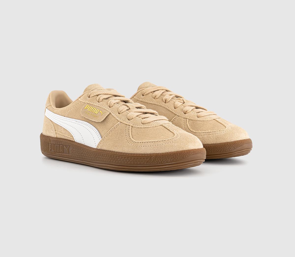 PUMAPalermo TrainersLight Sand Puma White