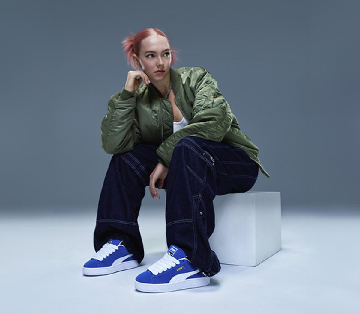 PUMASuede XL TrainersWhite Royal