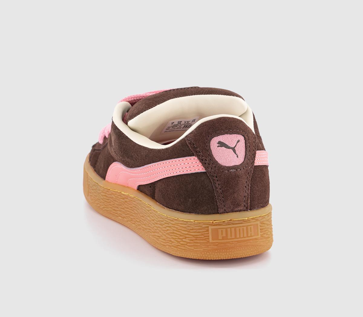 PUMASuede XL Trainers PUMASuede XL Trainers Chestnut Brown Peach Smoothie