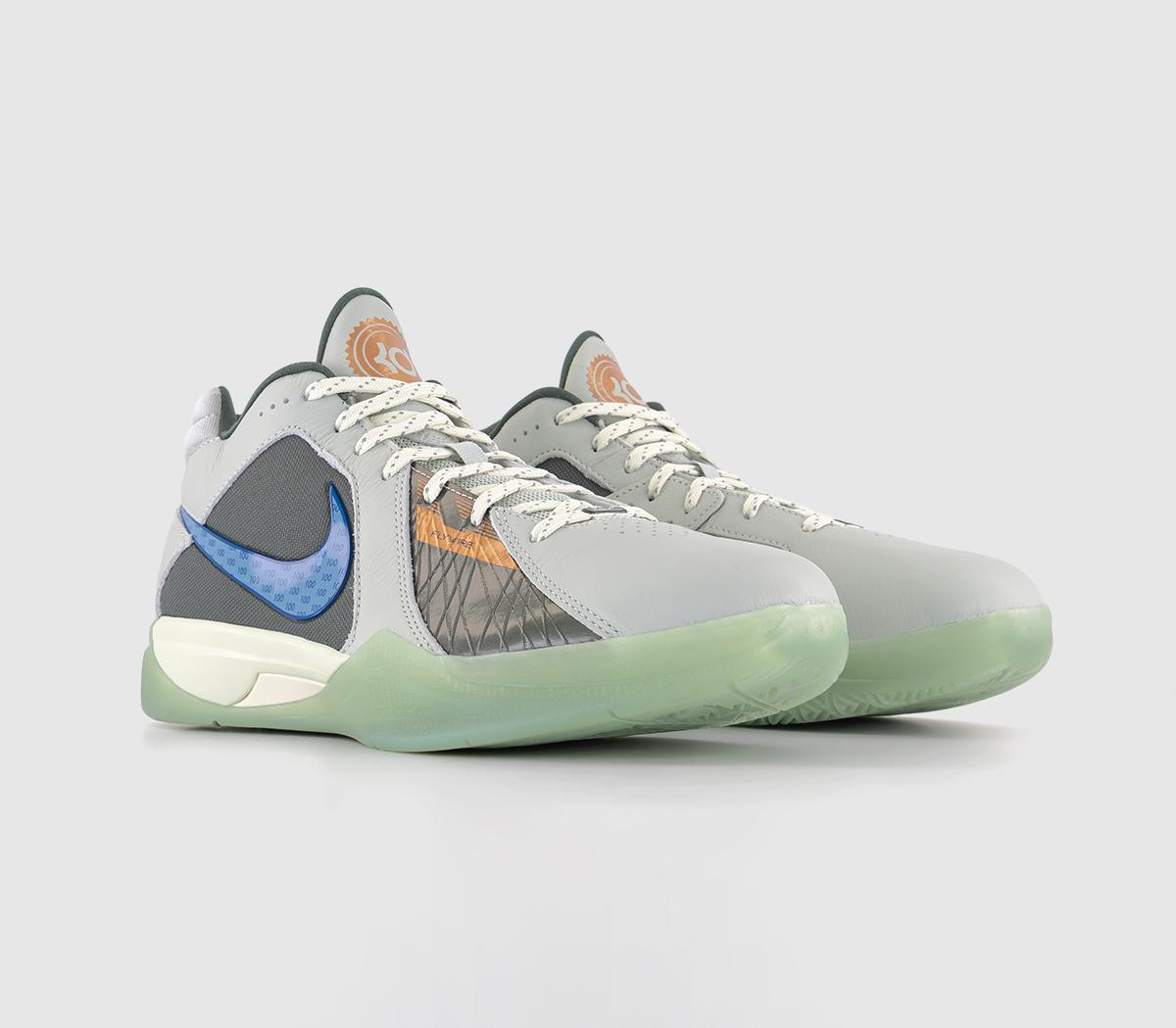 NikeZoom Kd 3 TrainersLight Silver Blue Jay Steam