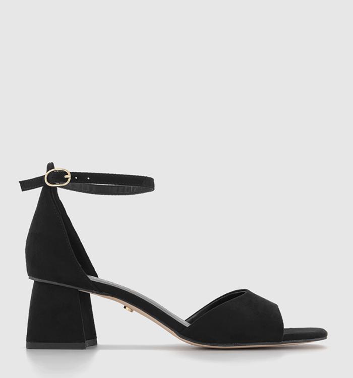 Buy Office Black Hearty Square Toe Platform Block Heeled Sandals from Next  Austria