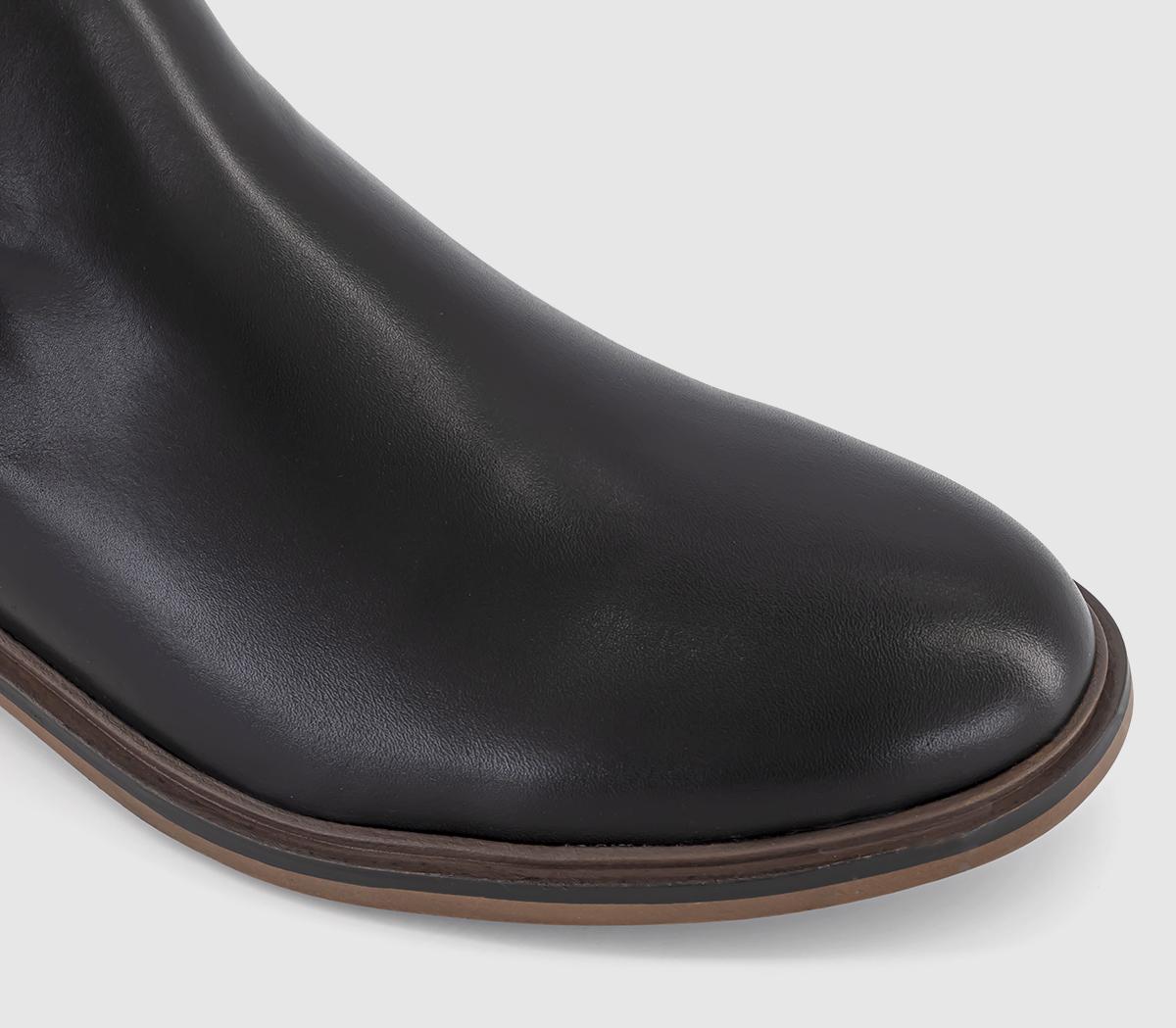 OFFICEBrockhurst Smart Chelsea BootsBlack Leather