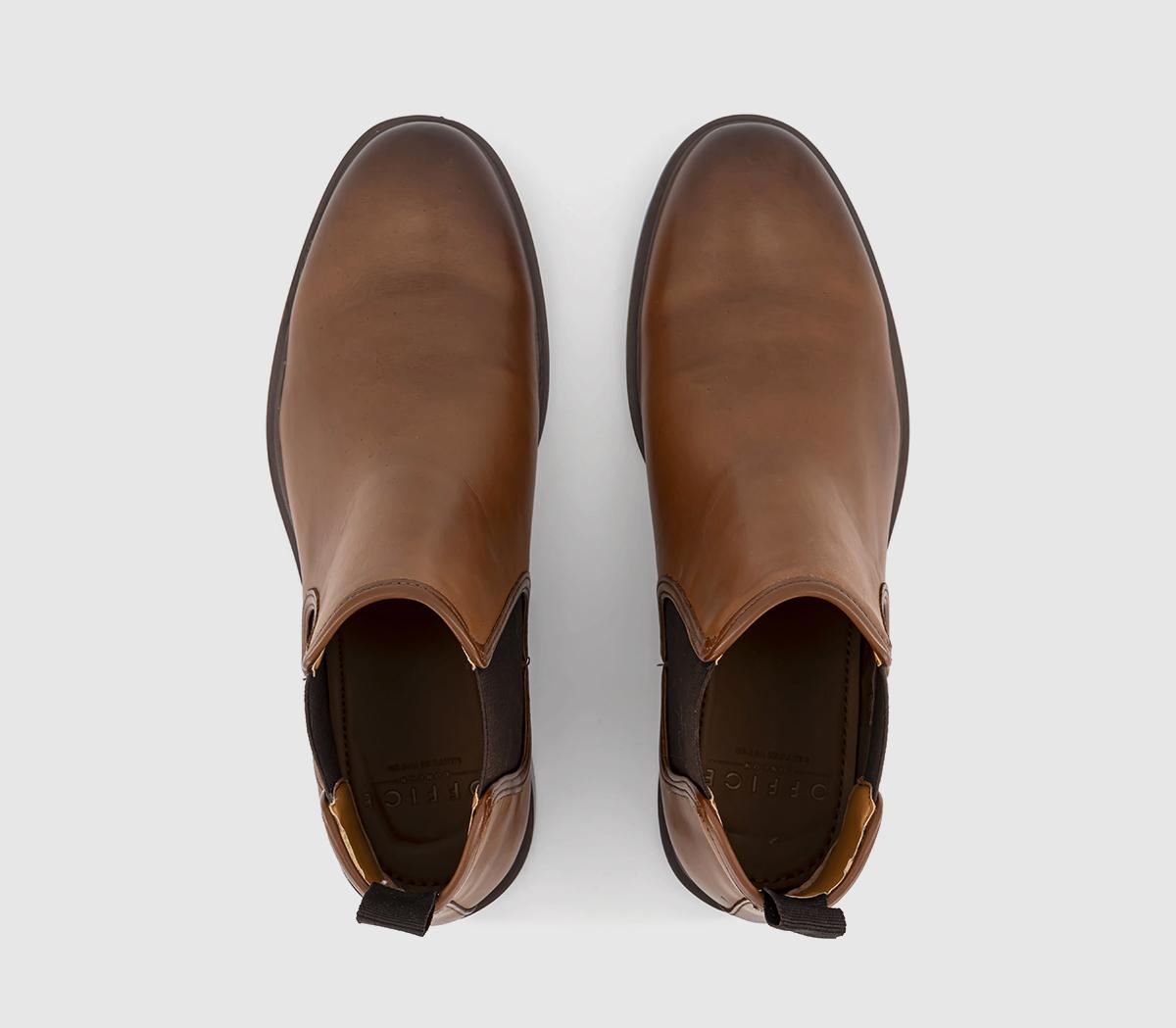 OFFICEBrockhurst Smart Chelsea BootsTan Leather