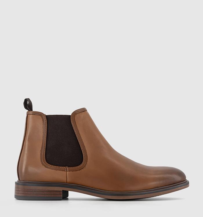 Mens tan 2024 chelsea boots uk