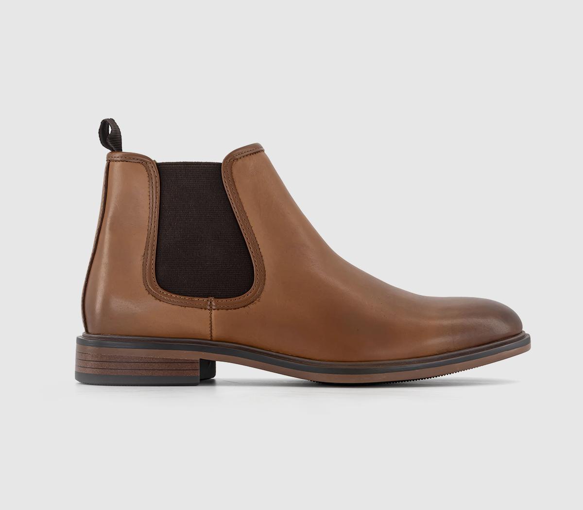 Office tan cheap chelsea boots