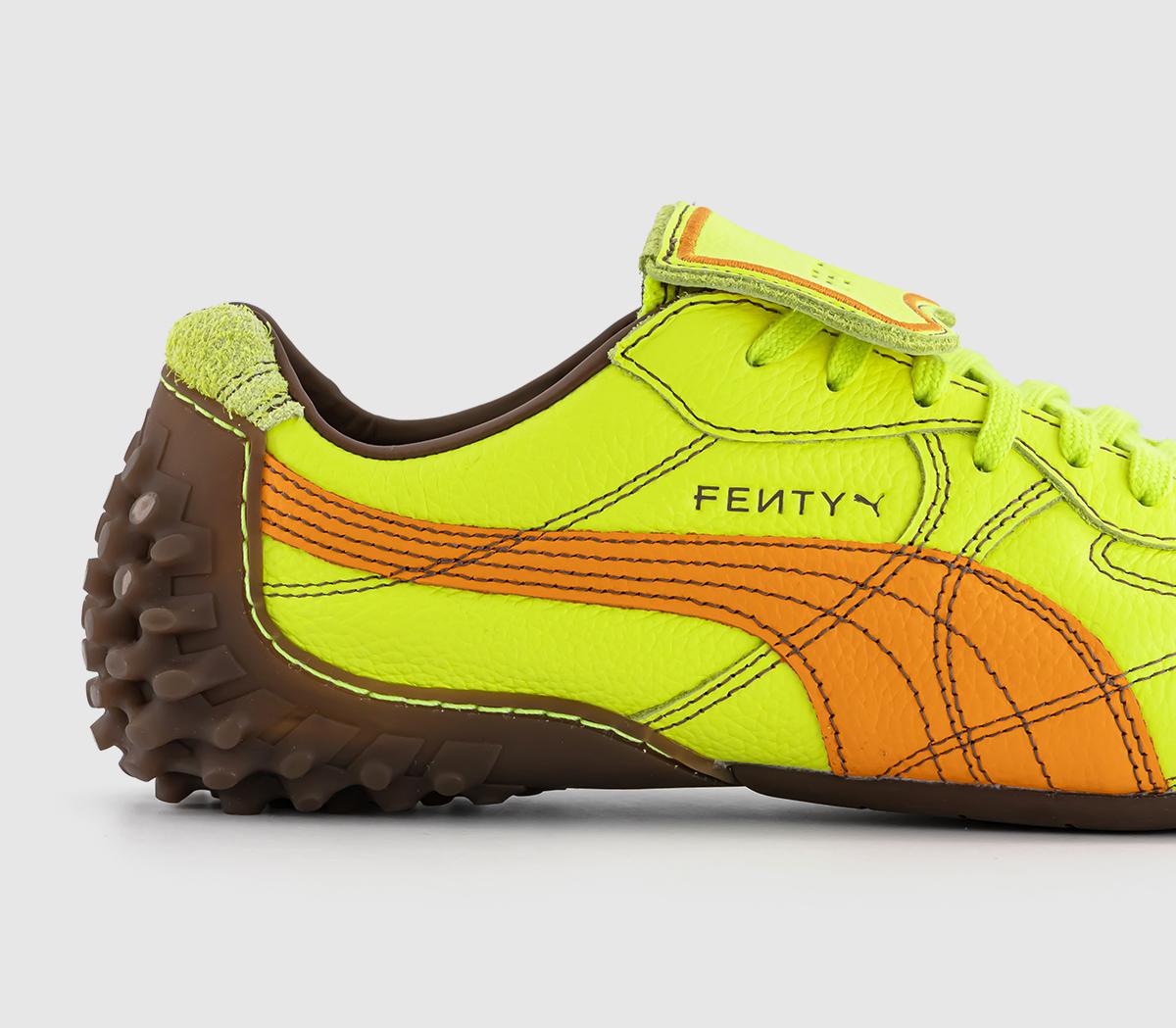PUMA Fenty Avanti Trainers PUMA Fenty Avanti Trainers Lime Sheen Pumpkin Pie