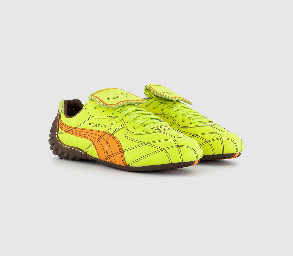 PUMA Fenty Avanti Trainers PUMA Fenty Avanti Trainers Lime Sheen Pumpkin Pie