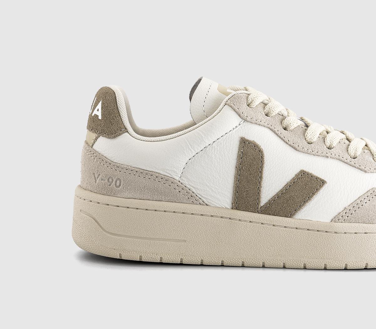 VEJAV-90 TrainersWhite Taupe F
