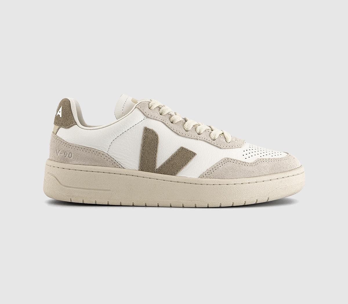 VEJAV-90 TrainersWhite Taupe F