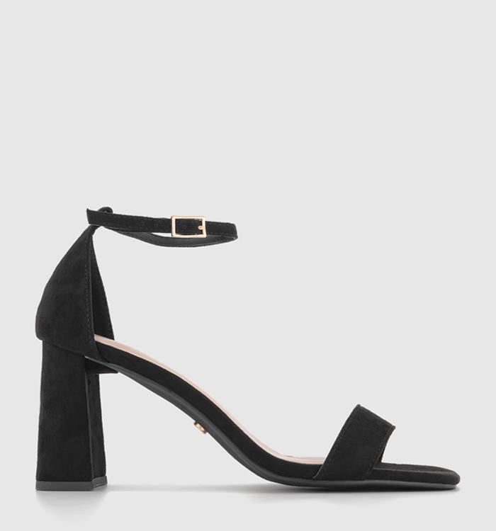 OFFICE Hesitate Two Part Sandals Black