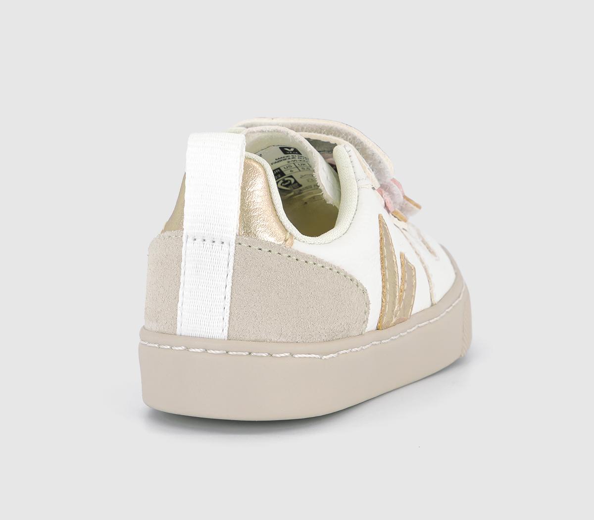 VEJAV-10 Infant TrainersMultico Extra White Shiny