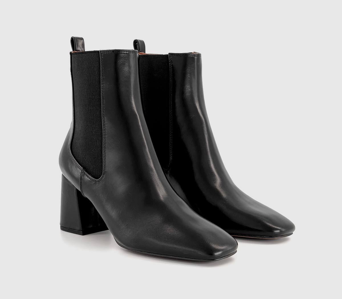 OFFICEAnna Block Heel Chelsea BootsBlack