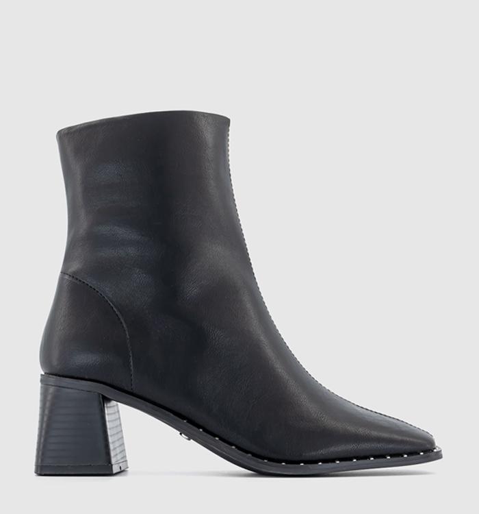 OFFICE Avah Studded Rand Boots Black