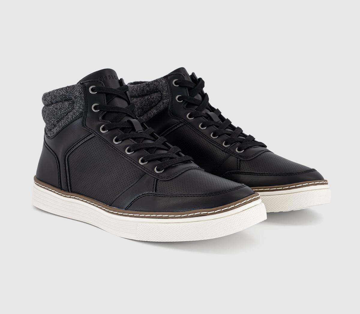 OFFICEBarney Mid Top Casual Chukka BootsBlack