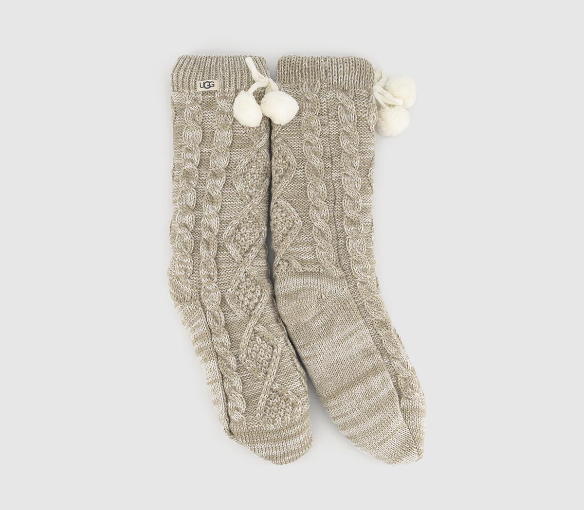 UGGGiftable Boxed Pom Pom Socks UGGGiftable Boxed Pom Pom SocksCream