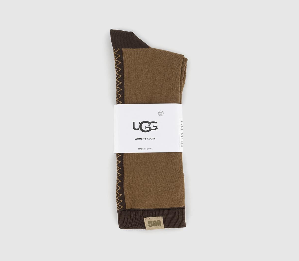 UGGTasman Crew SocksChestnut