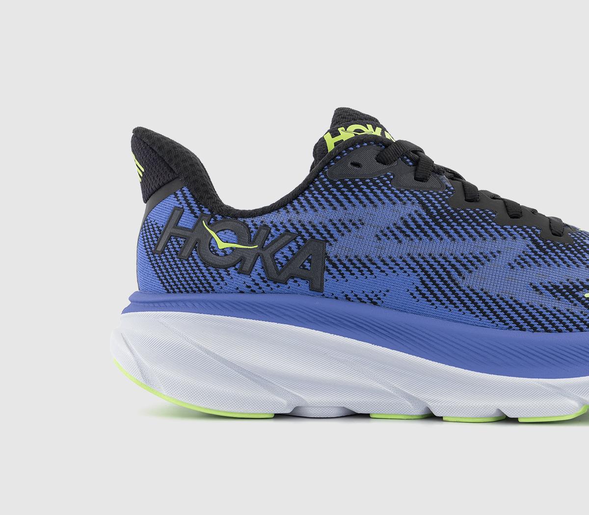 HOKAClifton 9 TrainersBlack Stellar Blue