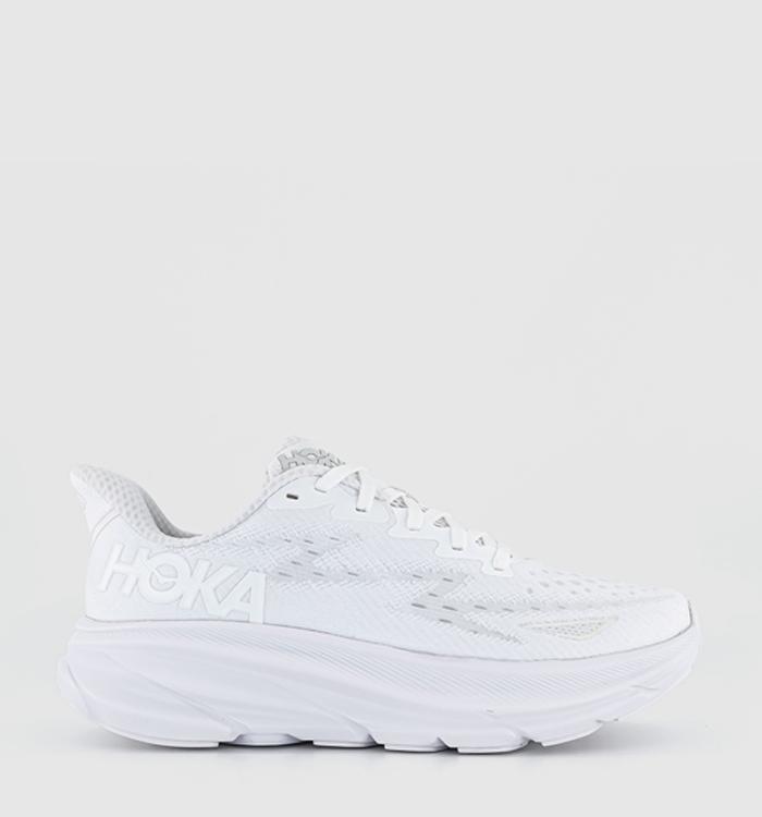 HOKA Clifton 9 Trainers White White F