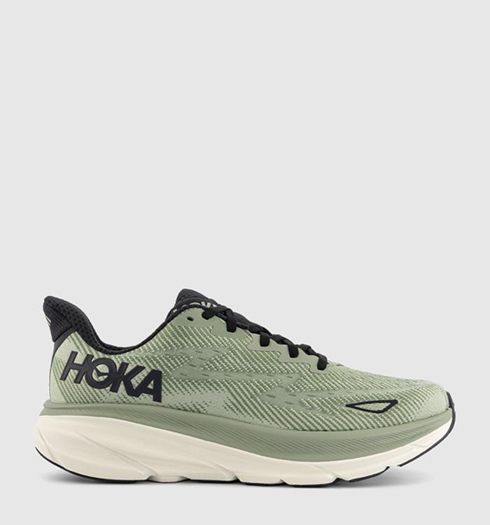 HOKA Clifton 9 Trainers Sea Moss Forest Lichen