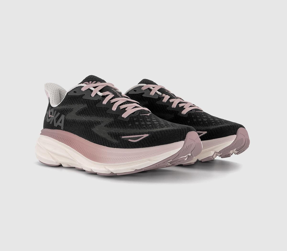 HOKA Clifton 9 Trainers Obsidian Quartzite - Women's Trainers