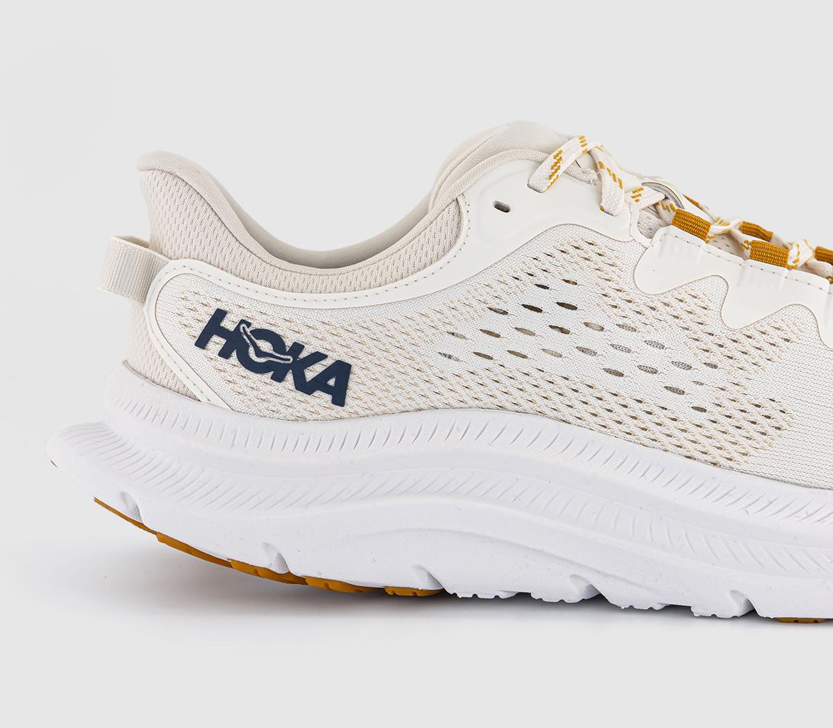 HOKA Kawana Trainers Alabaster Oat Milk - Men's Trainers