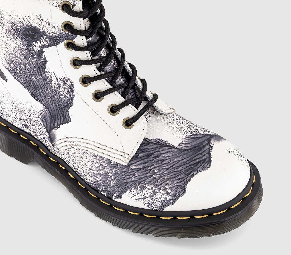 Dr. Martens 1460 Tate Boots Dr. Martens 1460 Tate Boots Decal Muti