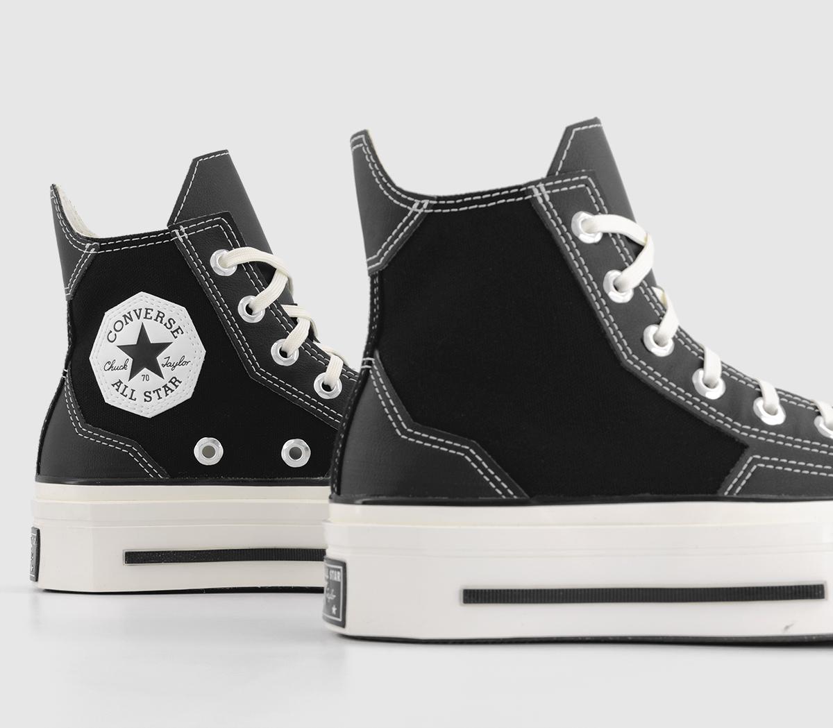 ConverseCT70 De Luxe Squared TrainersBlack Black Egret