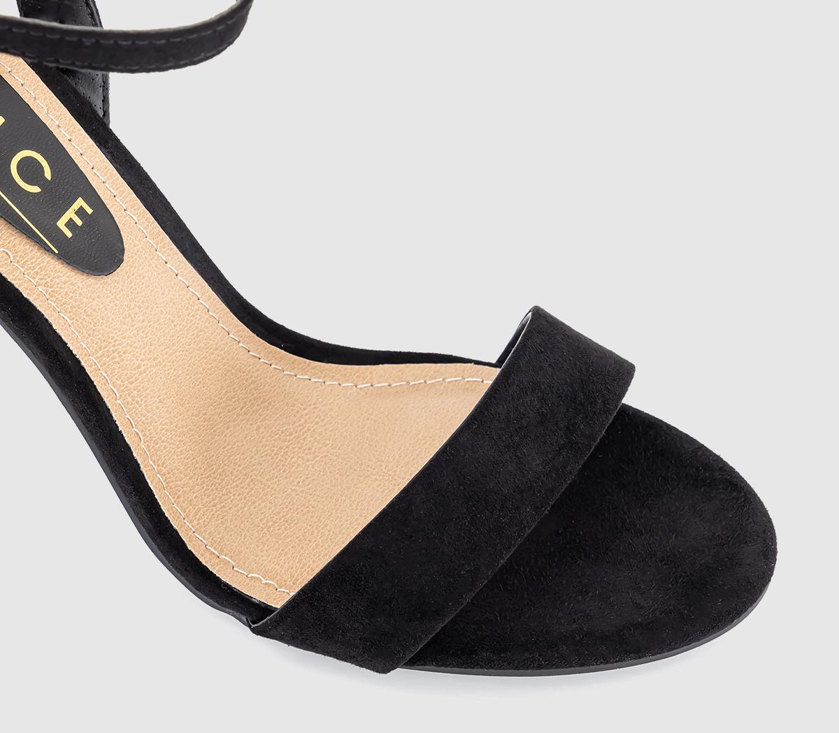 OFFICEHarris Heel Detail Heeled Sandals OFFICEHarris Heel Detail Heeled SandalsBlack