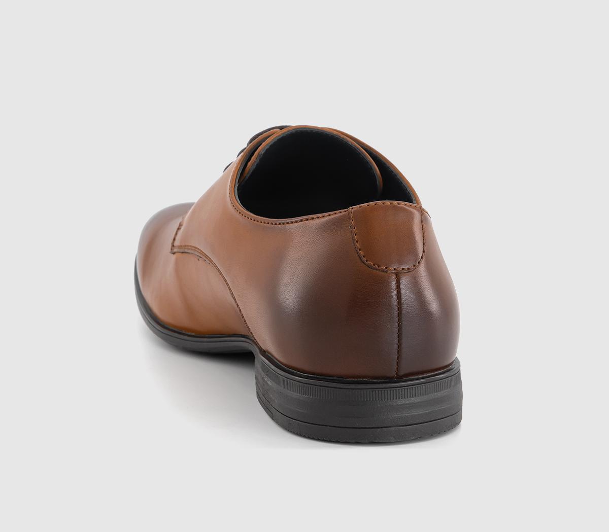 OFFICEMansel 4 Eye Derby ShoesTan