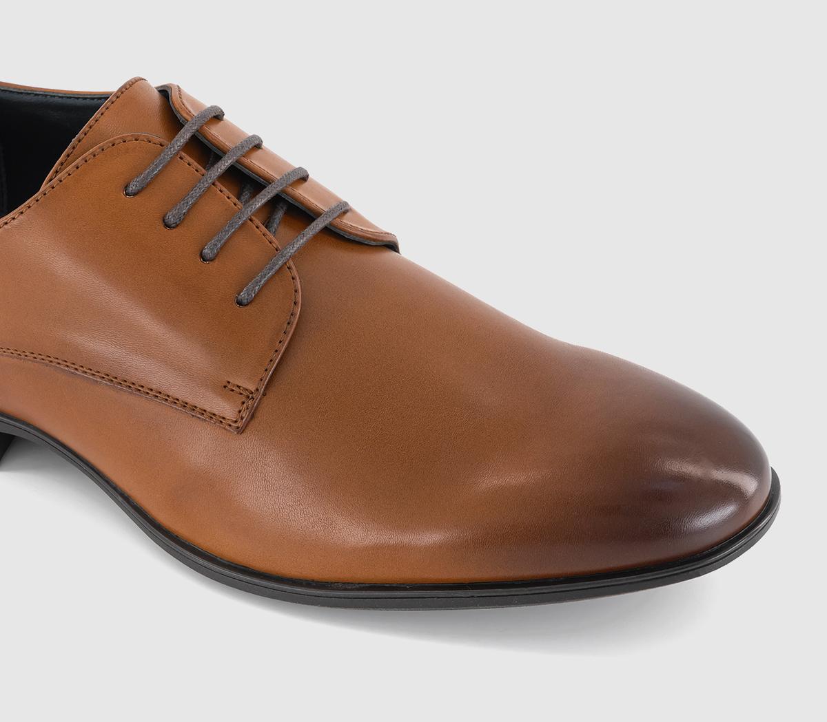 OFFICEMansel 4 Eye Derby ShoesTan