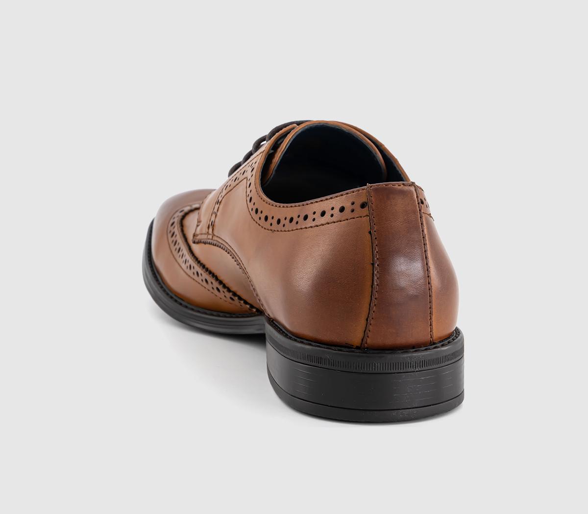 OFFICEMoore Wingtip Brogue Shoes OFFICEMoore Wingtip Brogue ShoesTan
