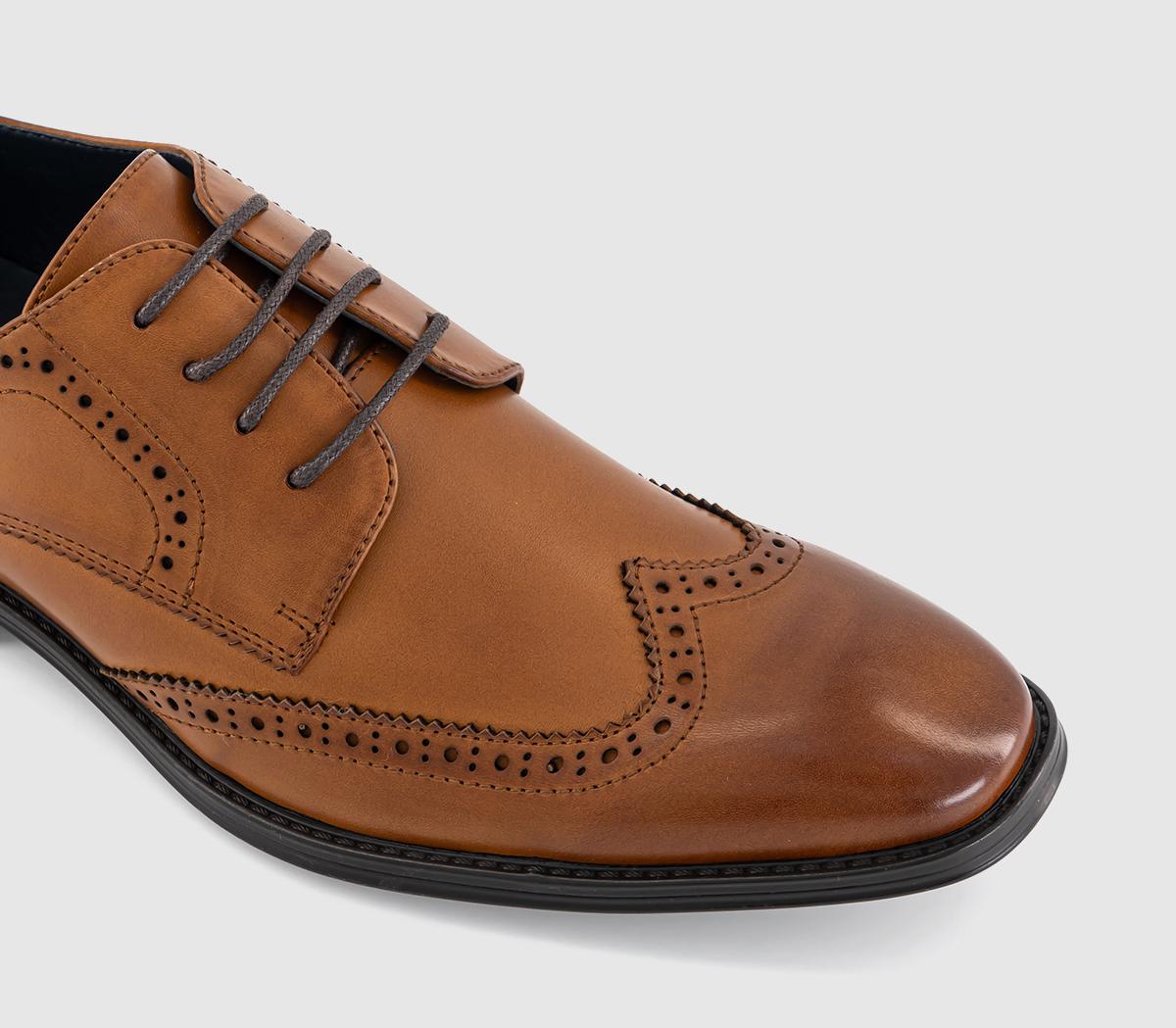 OFFICEMoore Wingtip Brogue Shoes OFFICEMoore Wingtip Brogue ShoesTan