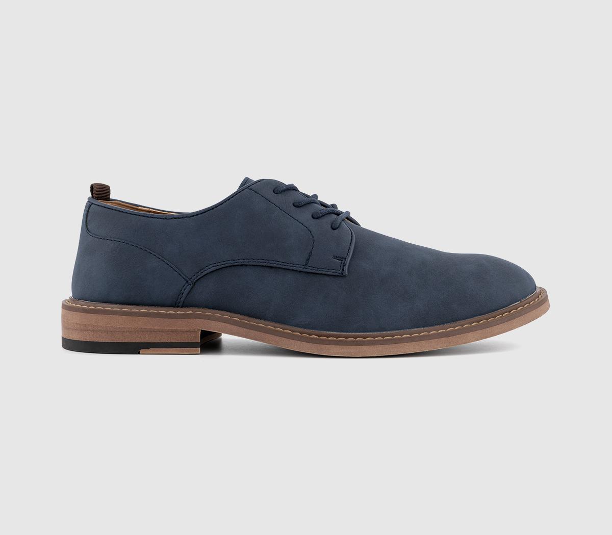 Chandon Derby Shoes Navy Blue