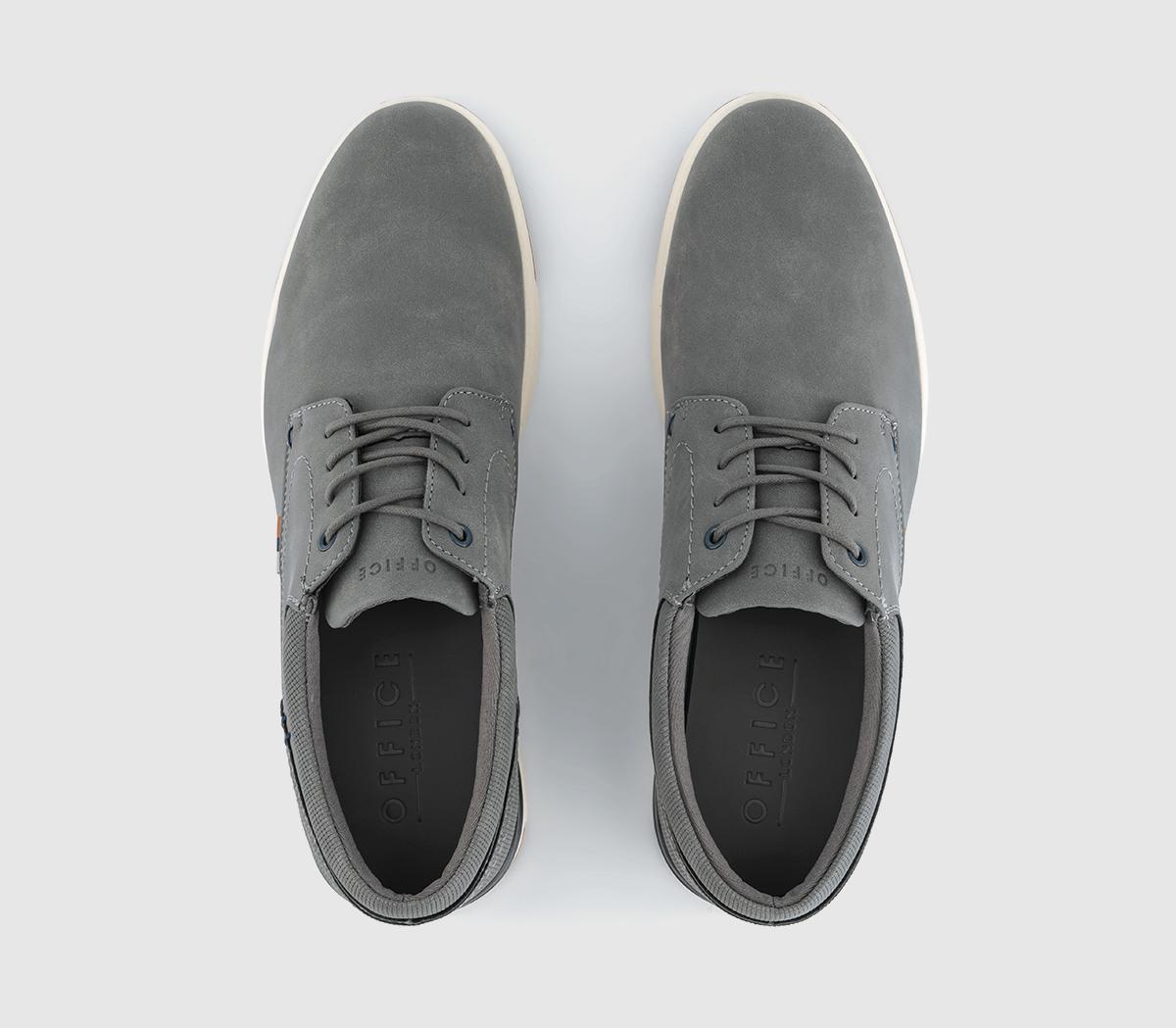 OFFICECable Heel Clip Trainers OFFICECable Heel Clip TrainersGrey