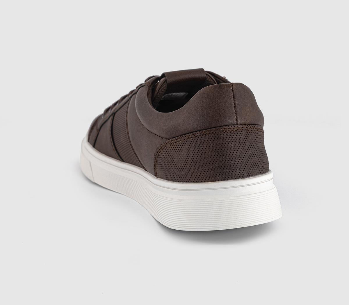 OFFICEConor Tonal Stripe TrainersBrown