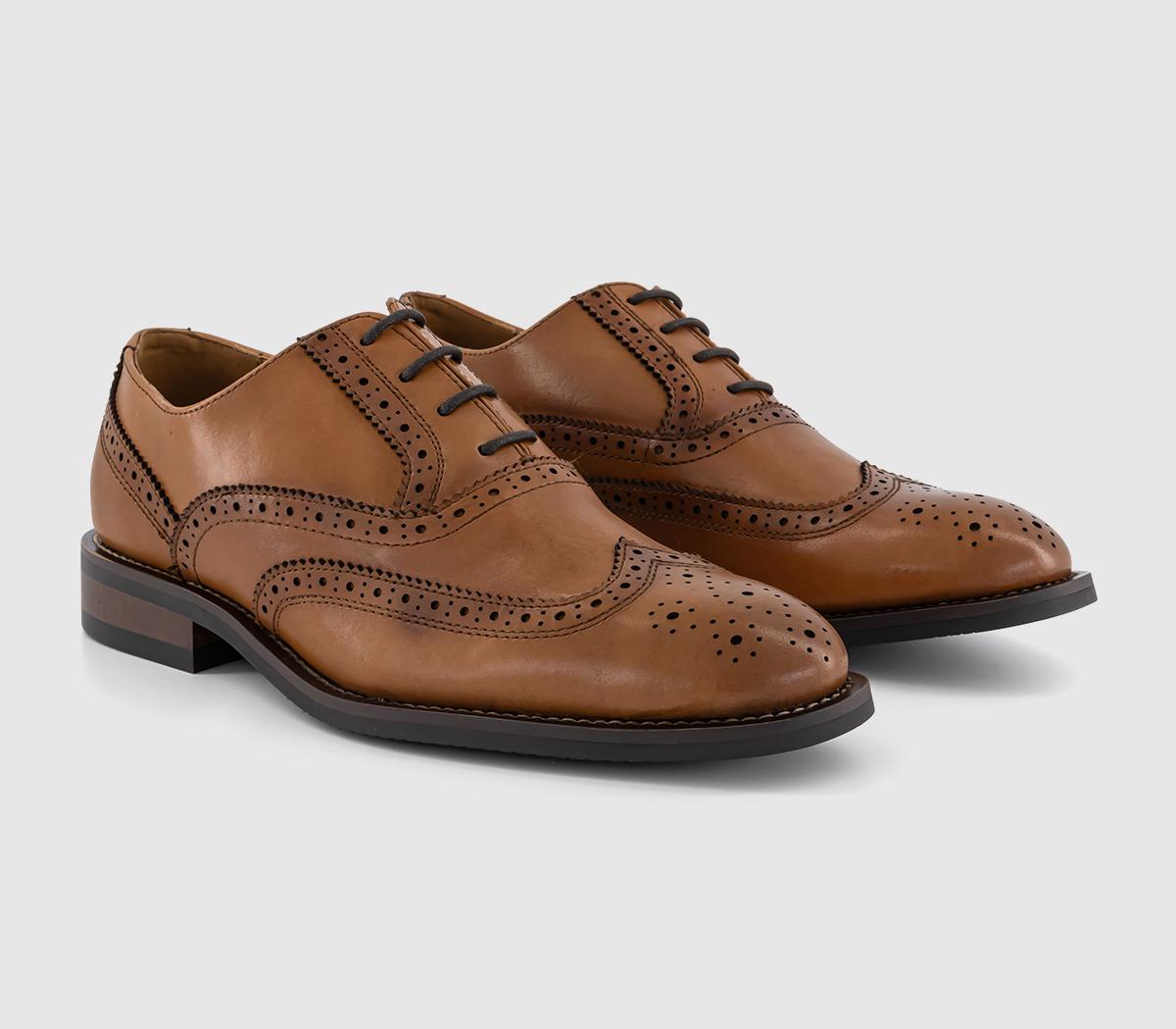 OFFICEMariner Wingcap Brogue ShoesTan Leather