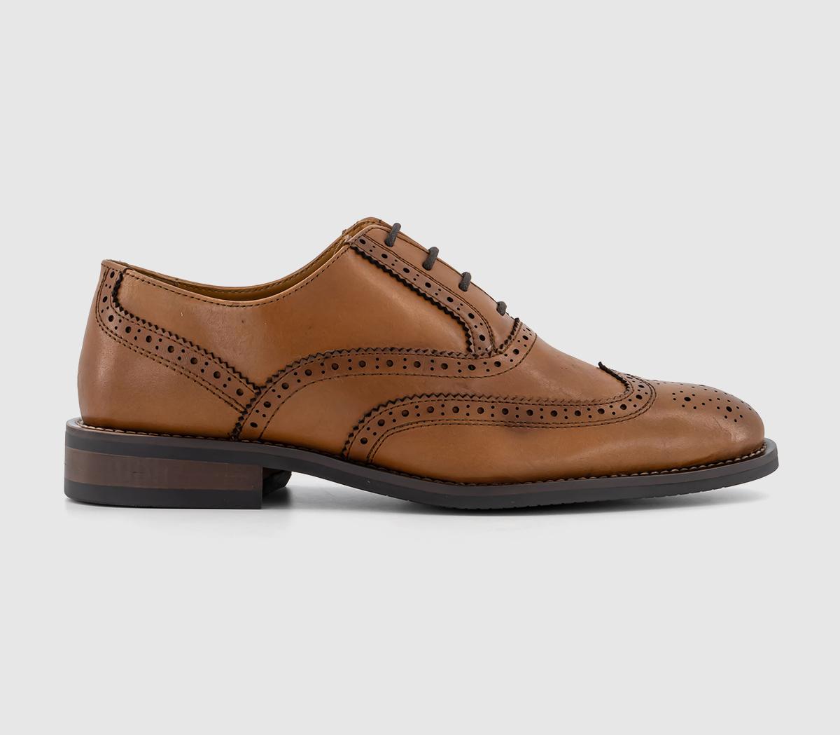 OFFICEMariner Wingcap Brogue ShoesTan Leather