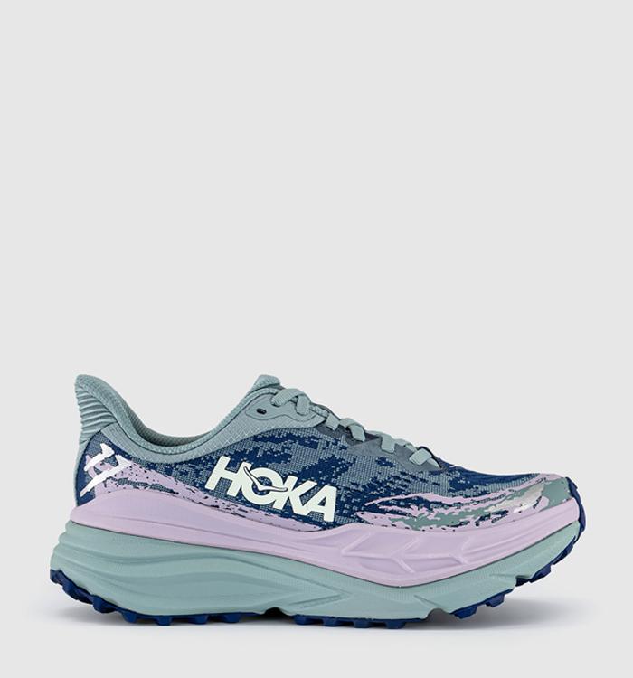 HOKA Stinson 7 Trainers Rosemary Fragrant Lilac F