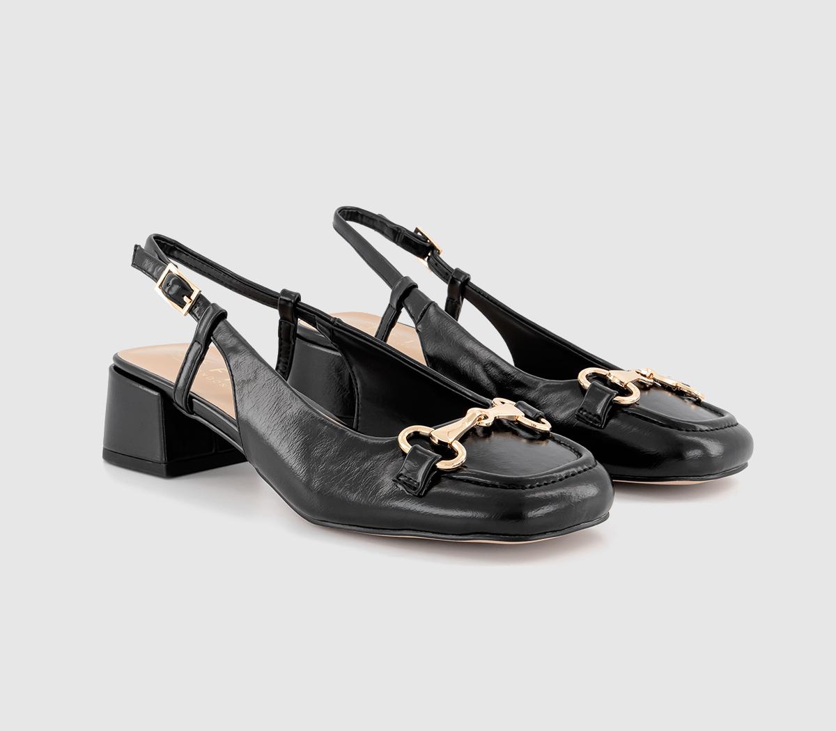 OFFICEMontana Slingback Trim Court HeelsBlack