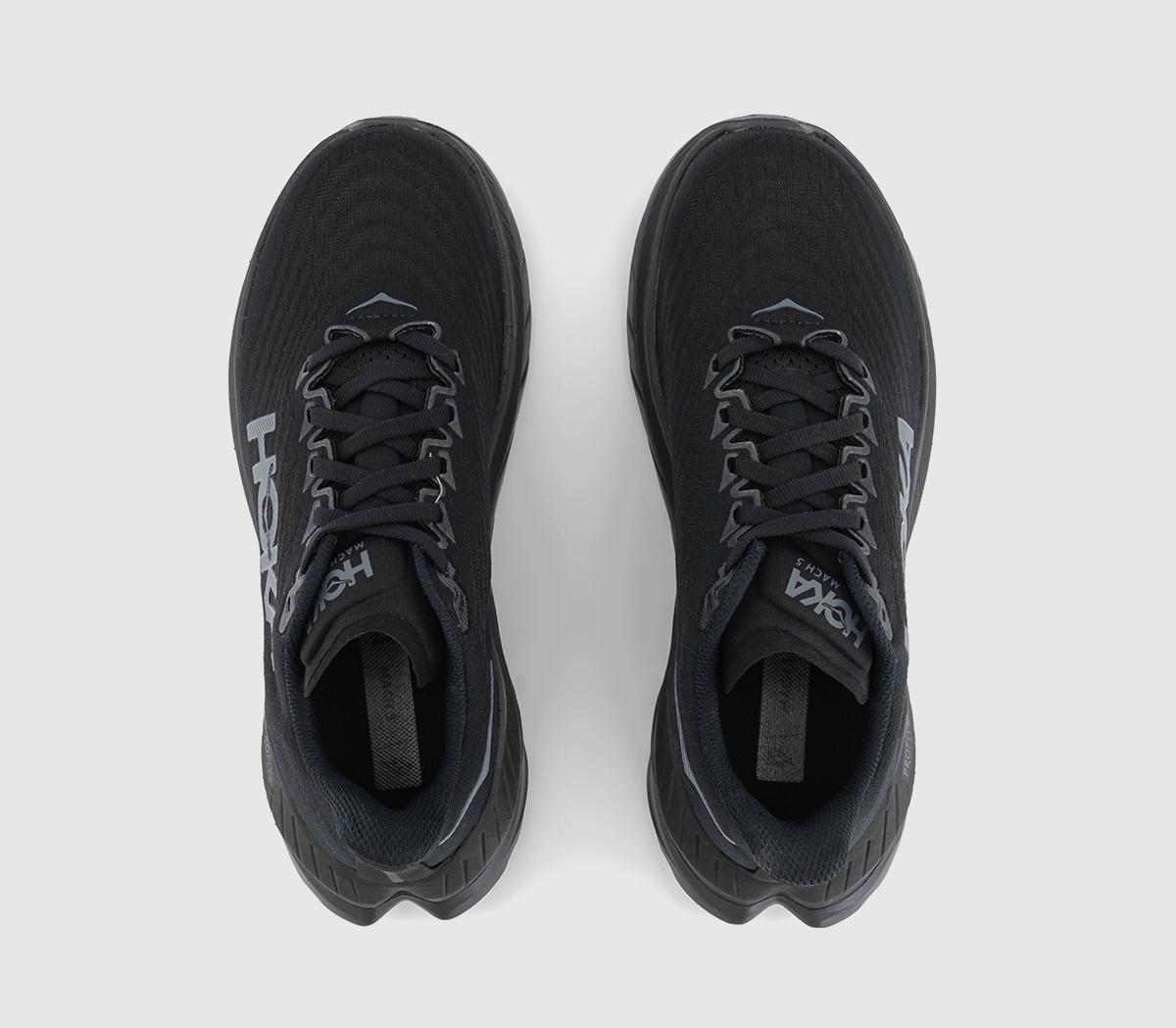 HOKA Mach 5 Trainers Black Black F - Men's Trainers