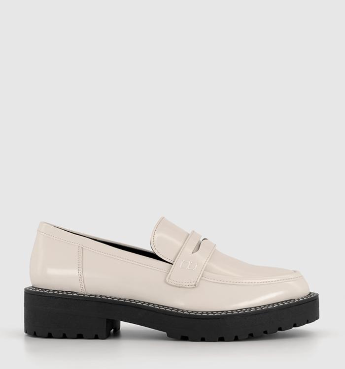 OFFICE Forli Chunky Loafers White
