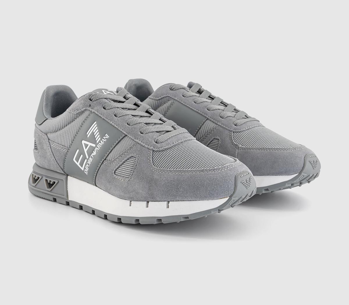 EA7 Black& White Legacy Trainers Griffin, 10